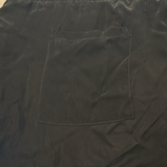 Nation LTD black rayon joggers SZ M made in LA silky texture pull on pants chic - Picture 11 of 16